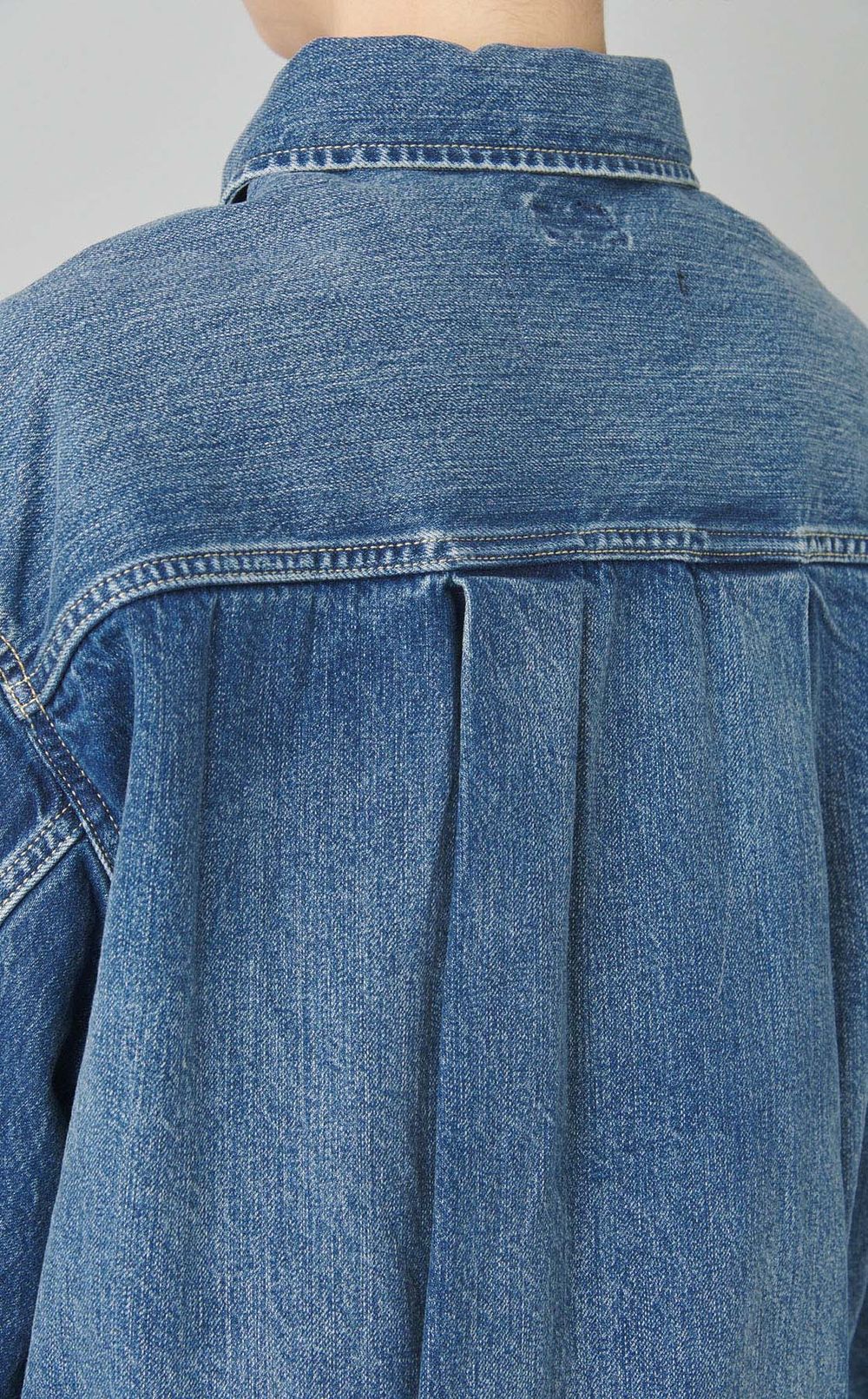 Leeコラボデニムブルゾン