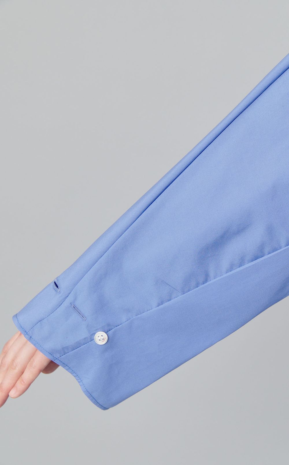 コットンポプリンベルテッドワンピース