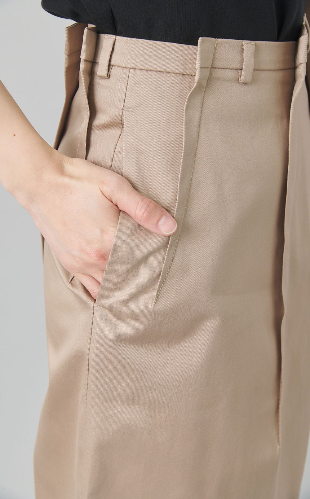 タックデザインスカート