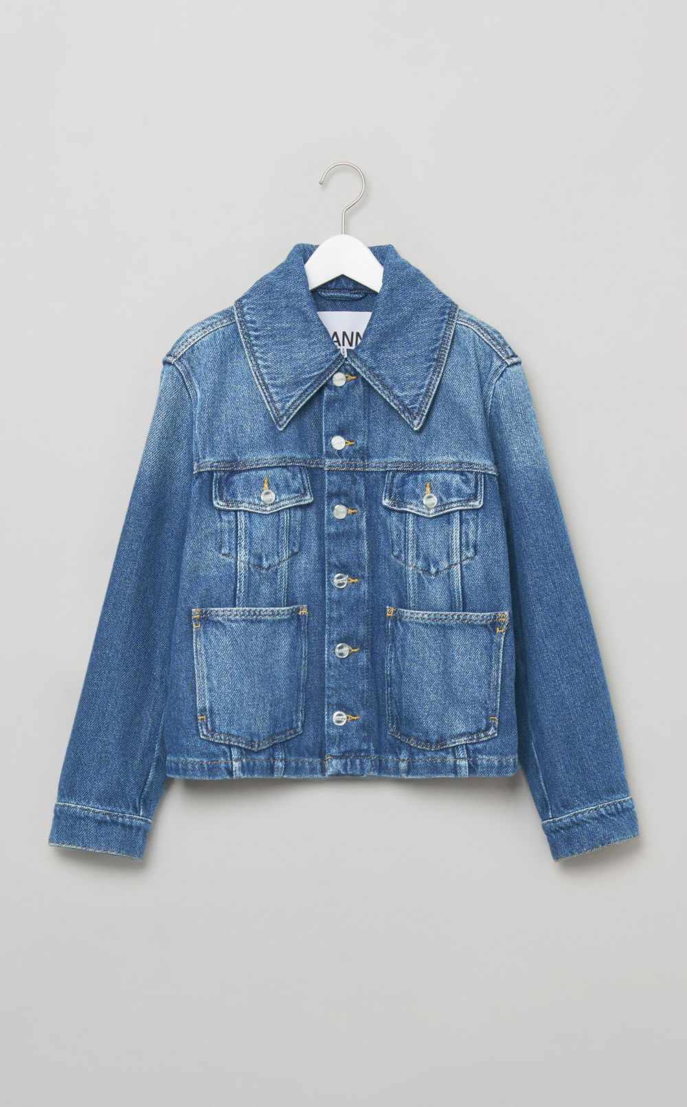 デニムコンパクトブルゾン