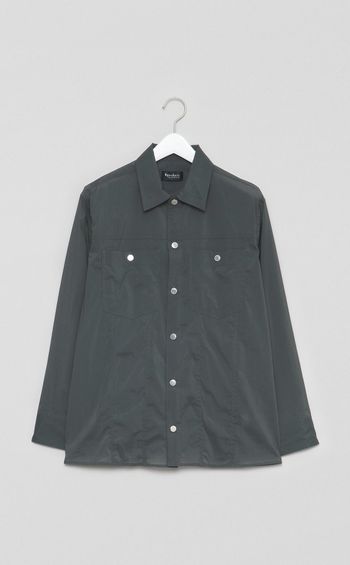 ナイロンサードディテールシャツ