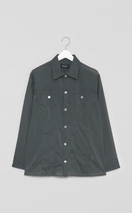 ナイロンサードディテールシャツ