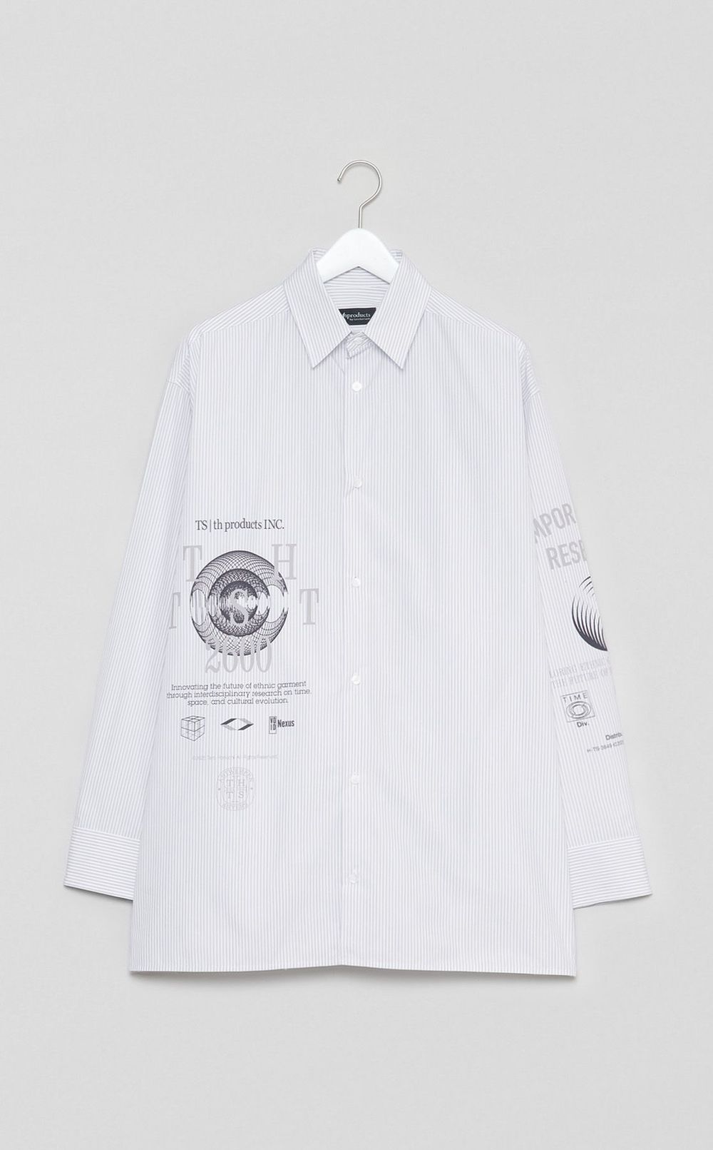 グラフィックオーバーサイズシャツ