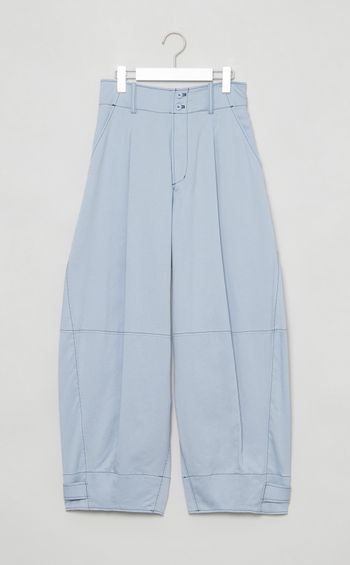 ステッチデザインバレルパンツ