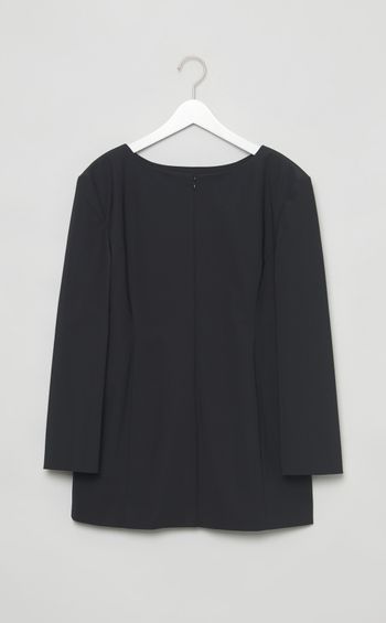 2wayボートネックジャケット