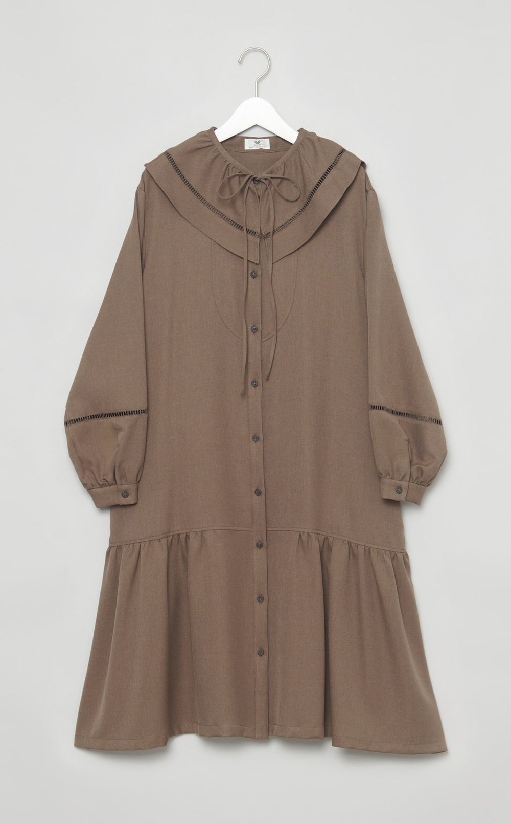 ビッグカラーデザインワンピース