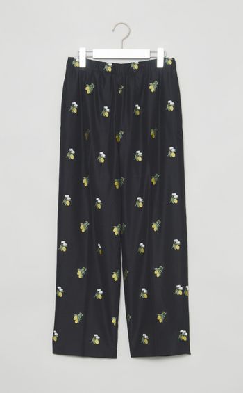 レモンジャガードスリムパンツ