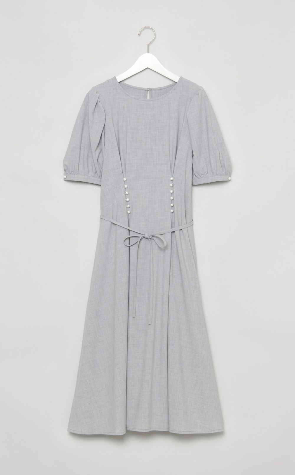 パールボタンワンピース