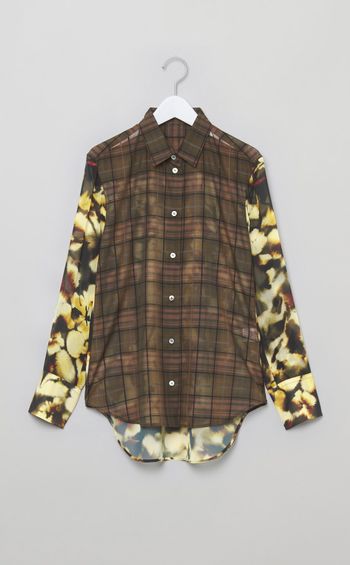 ドッキングシアープリントシャツ