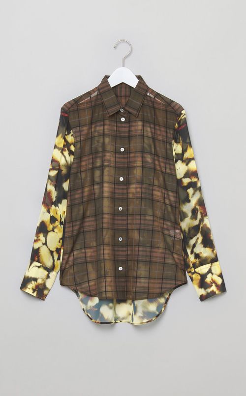 ドッキングシアープリントシャツ