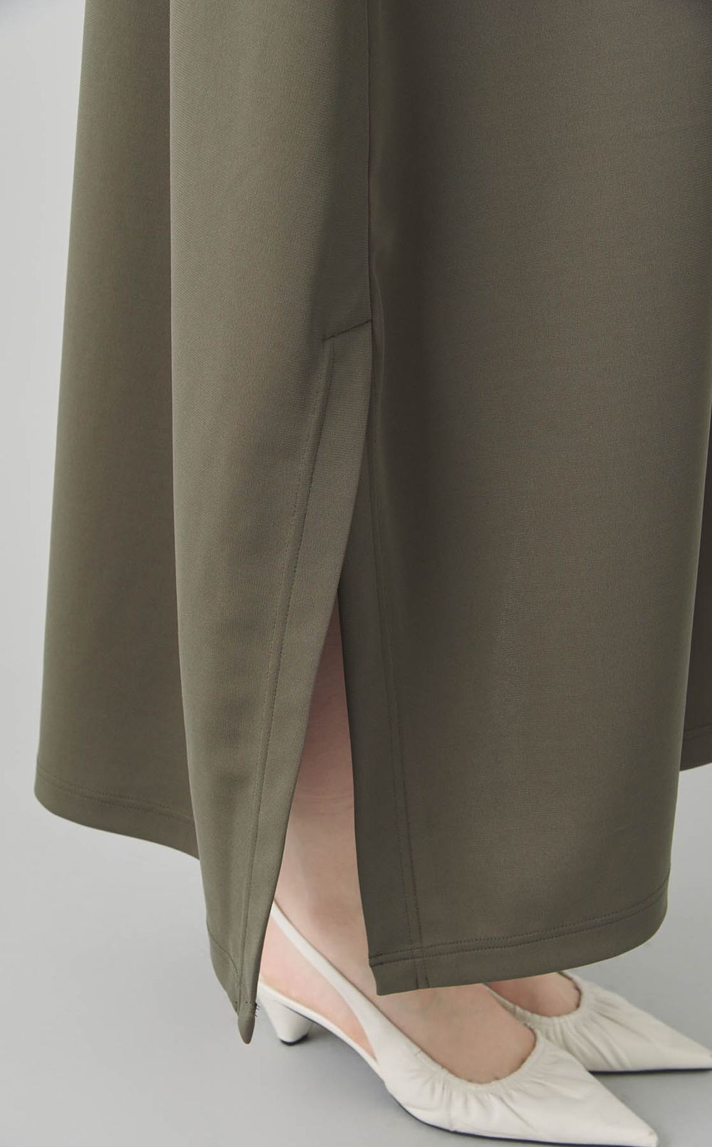 ジップフレアワンピース