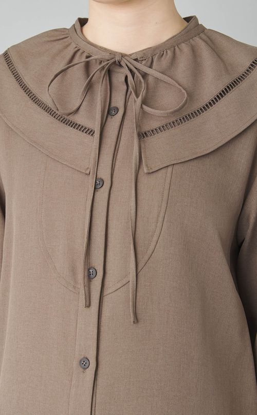 ビッグカラーデザインワンピース