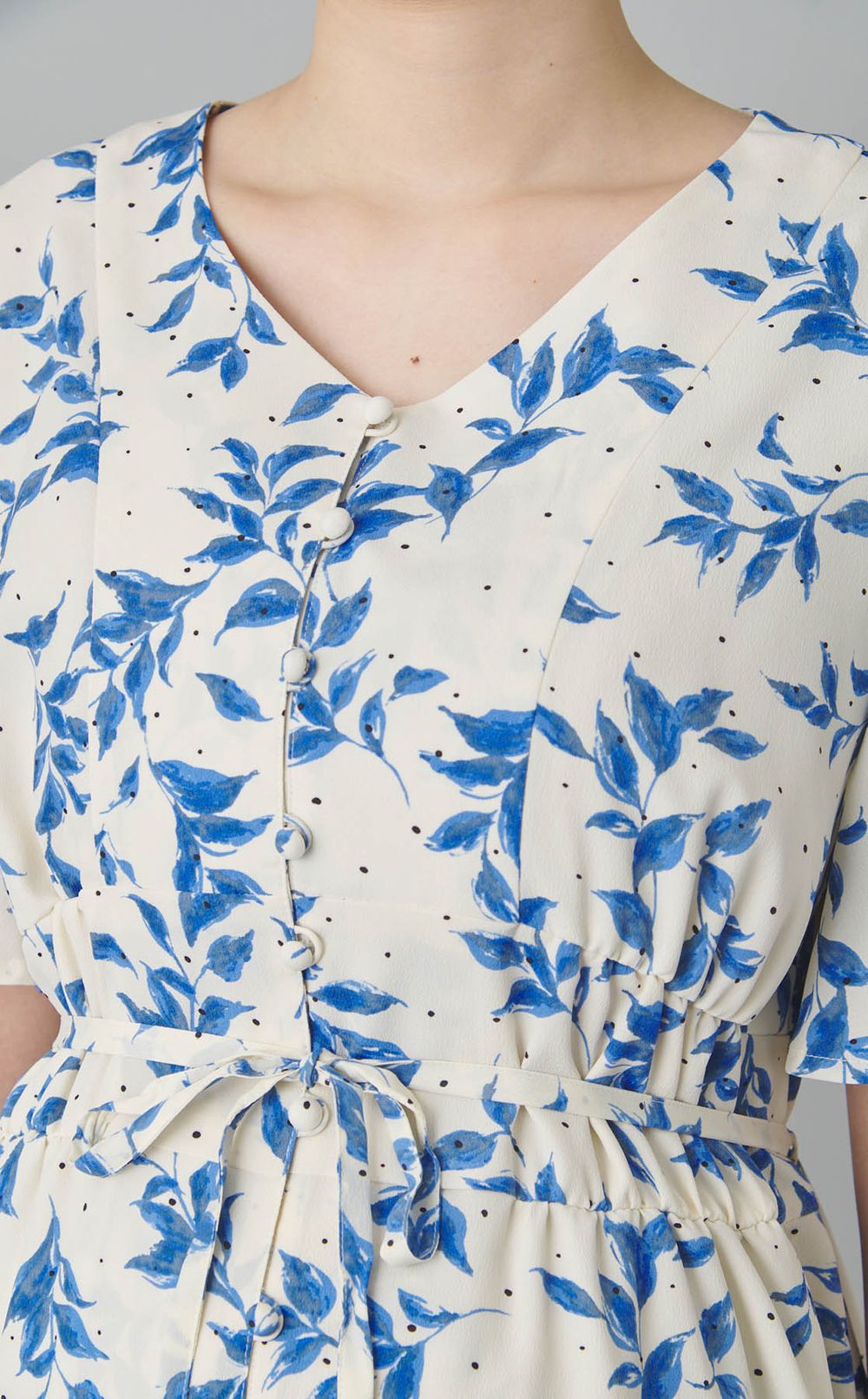 プリントワンピース