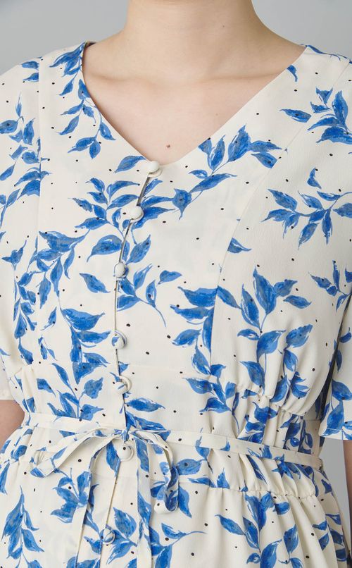 プリントワンピース