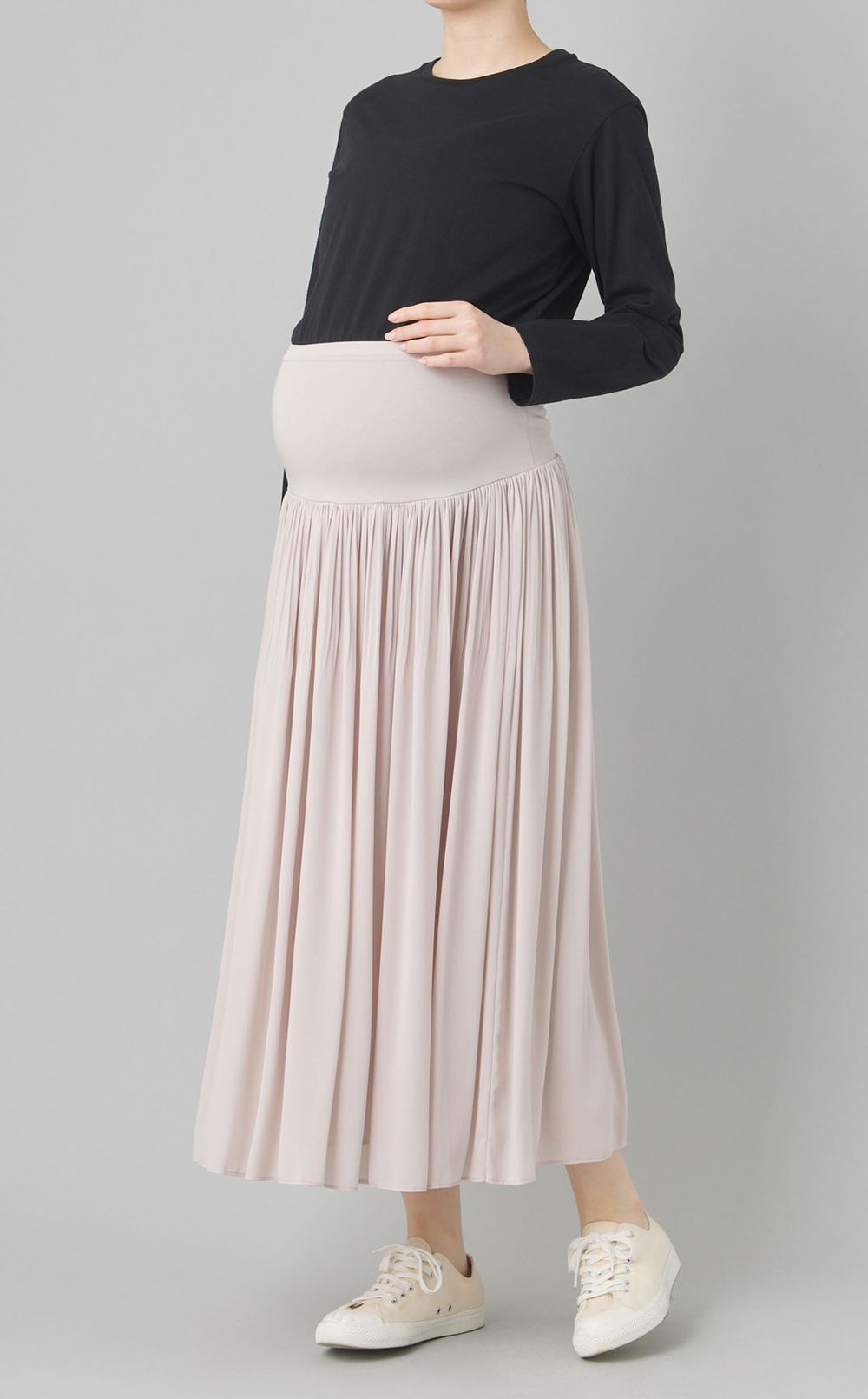 シフォン・クリスタルプリーツスカート