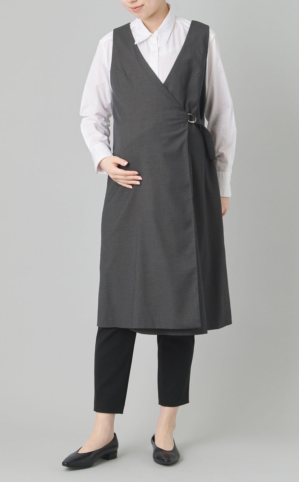 ラップジャンパースカート