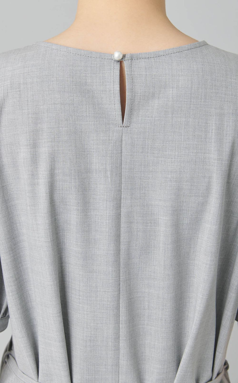 パールボタンワンピース