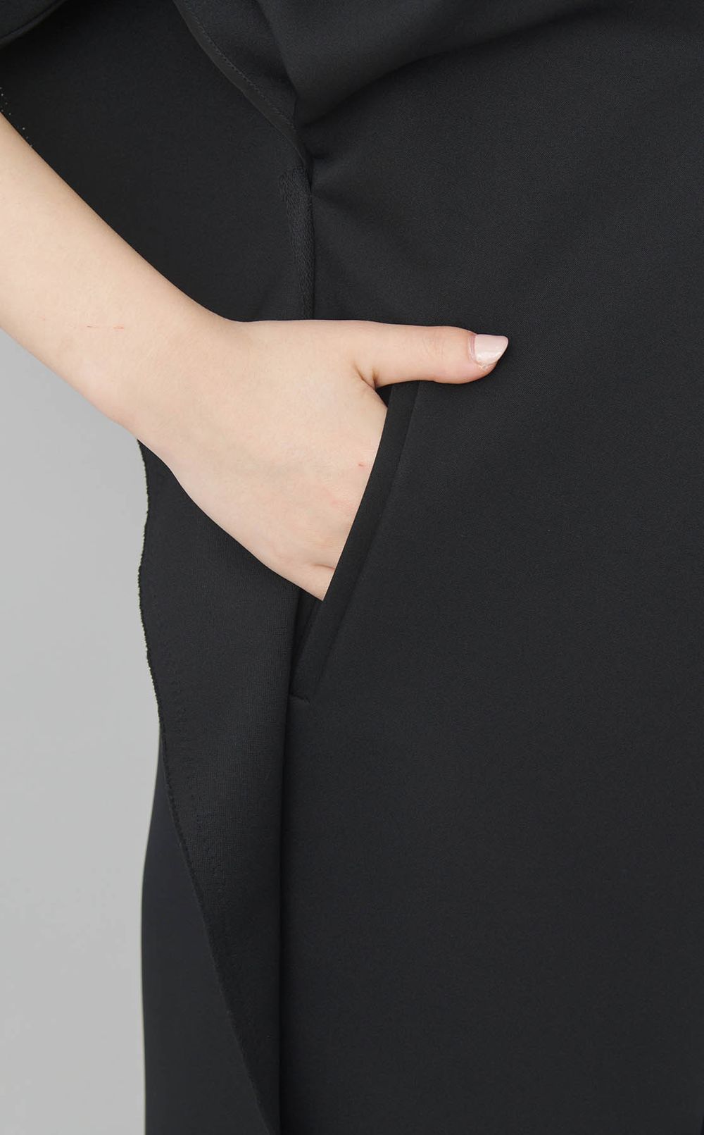 ユニフォームシャツミディワンピース