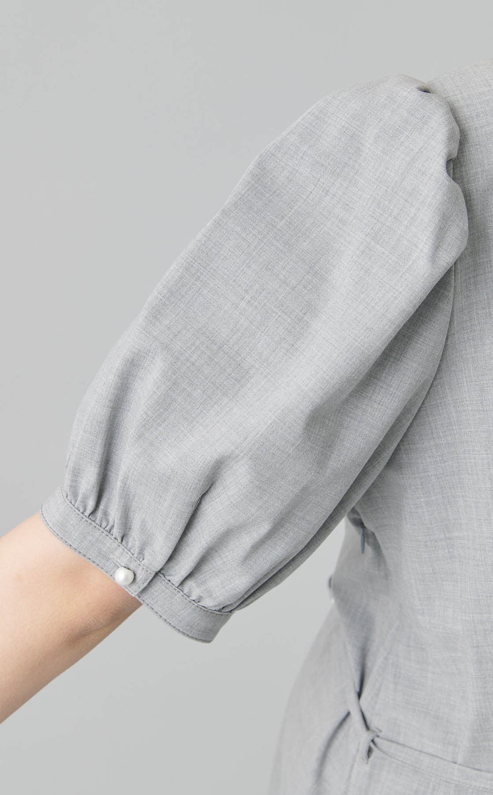 パールボタンワンピース