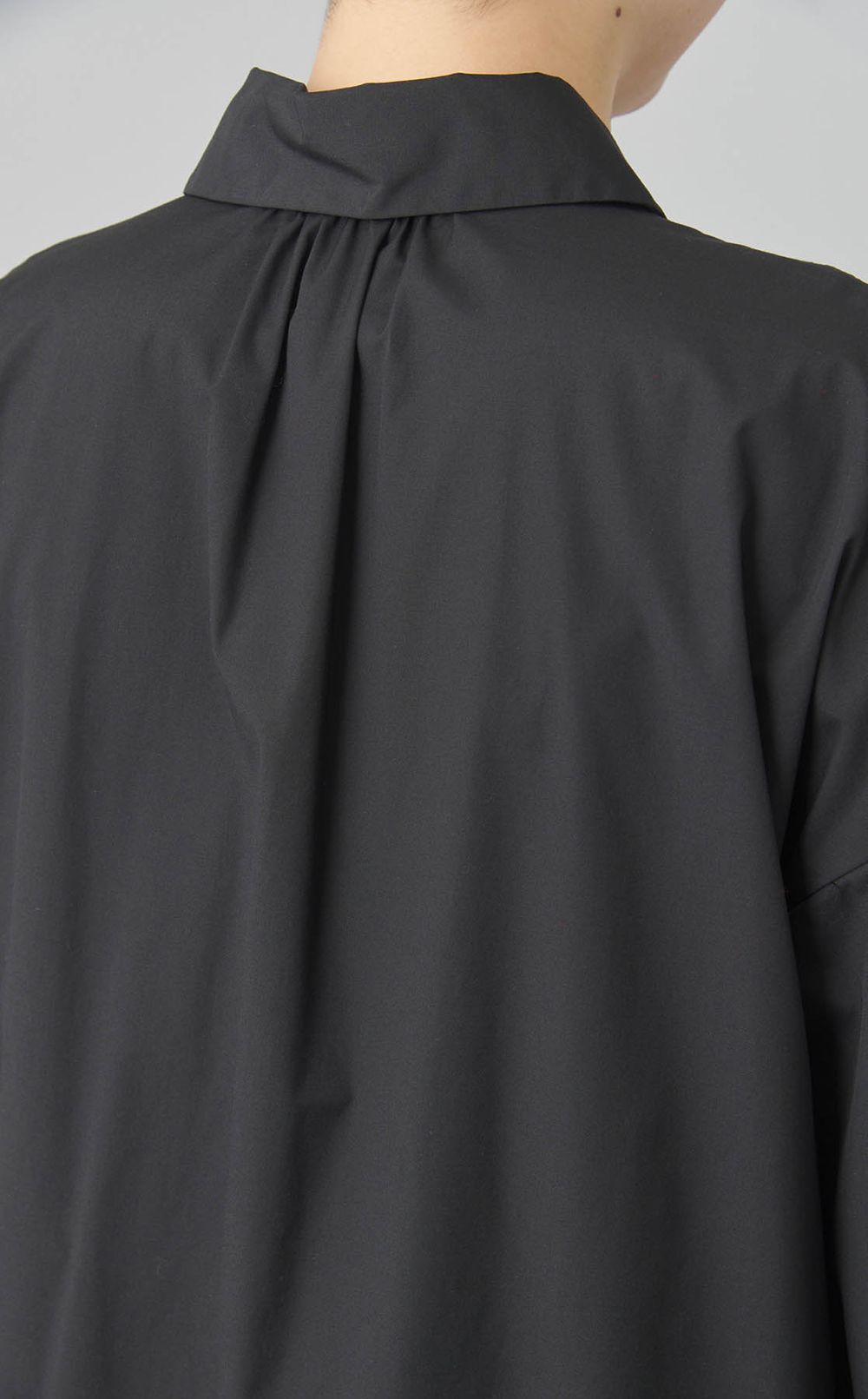 ティアードデザインシャツワンピース