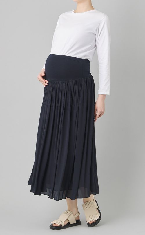 シフォン・クリスタルプリーツスカート