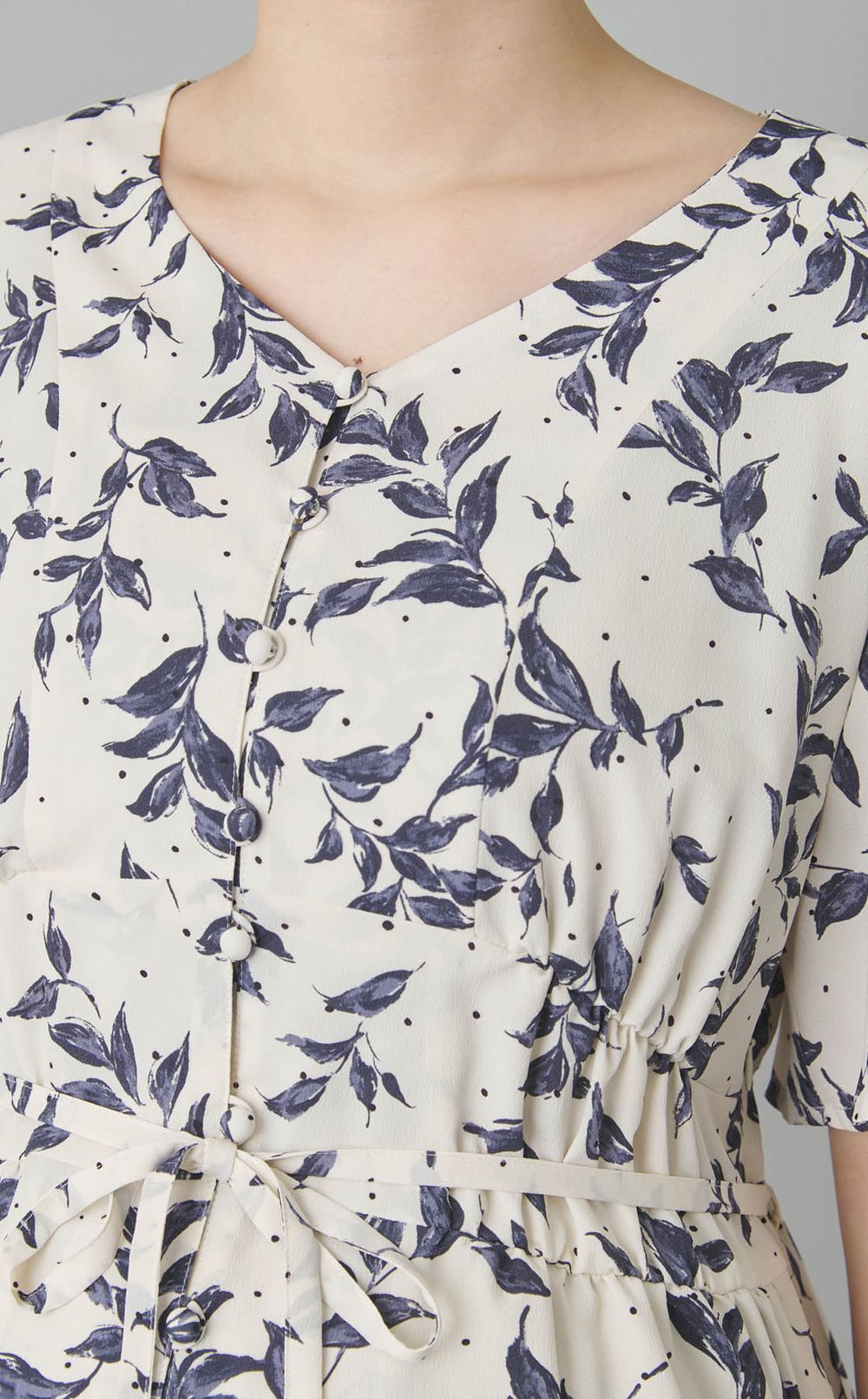 プリントワンピース