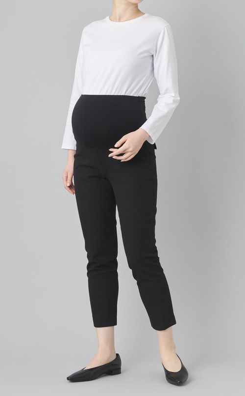 タックテーパードパンツ