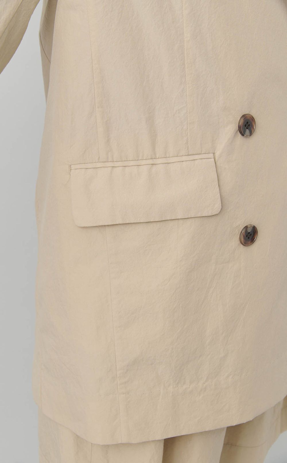 コットンダブルブレストジャケット