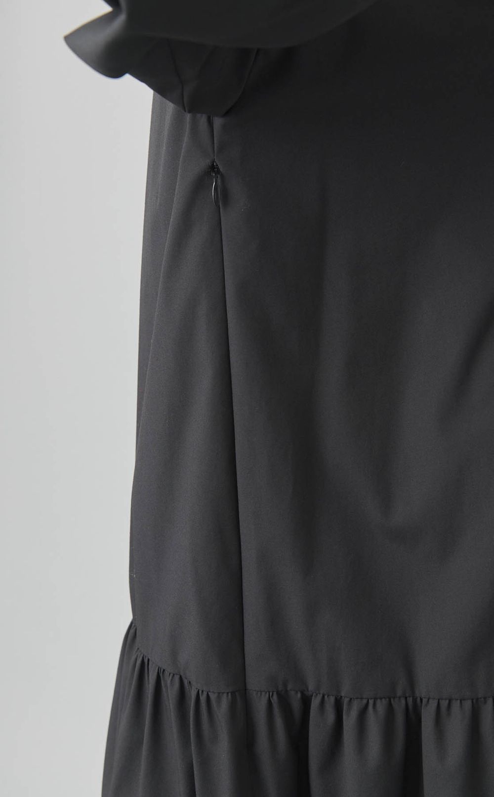 ティアードデザインシャツワンピース