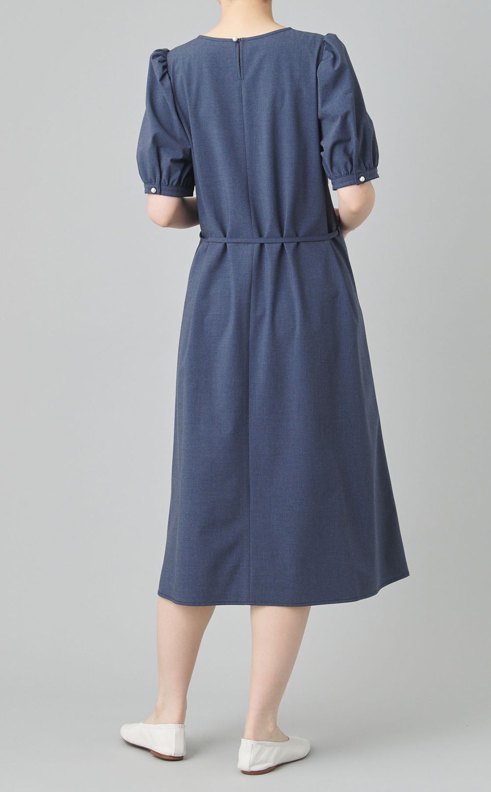 パールボタンワンピース