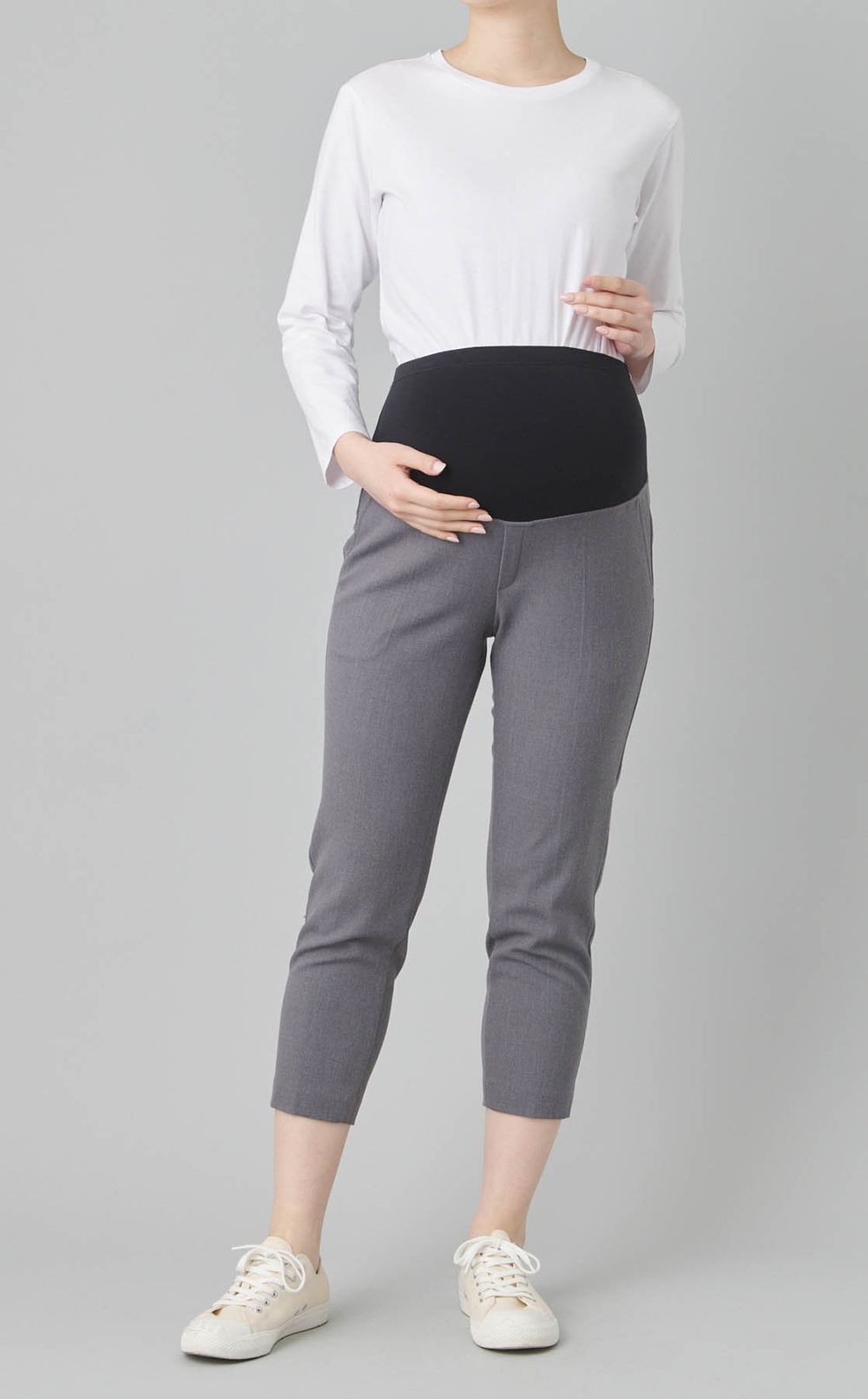 クロップドスティックパンツ