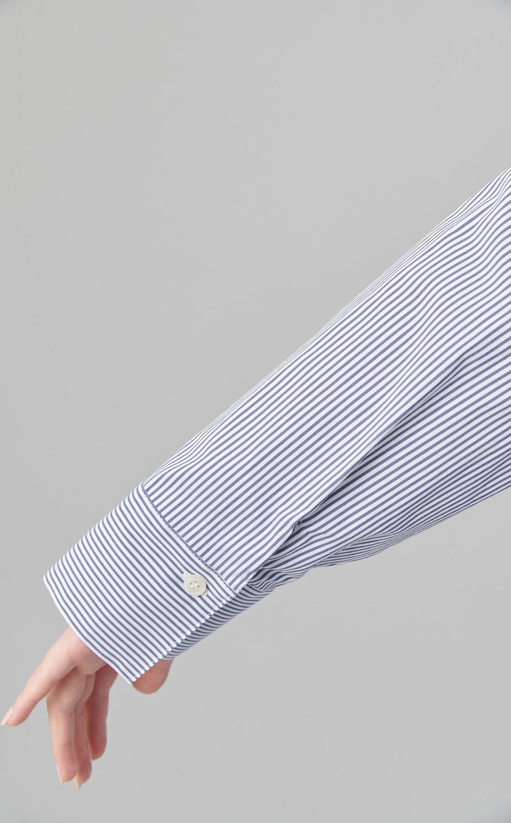 コットンナイロンシャツワンピース