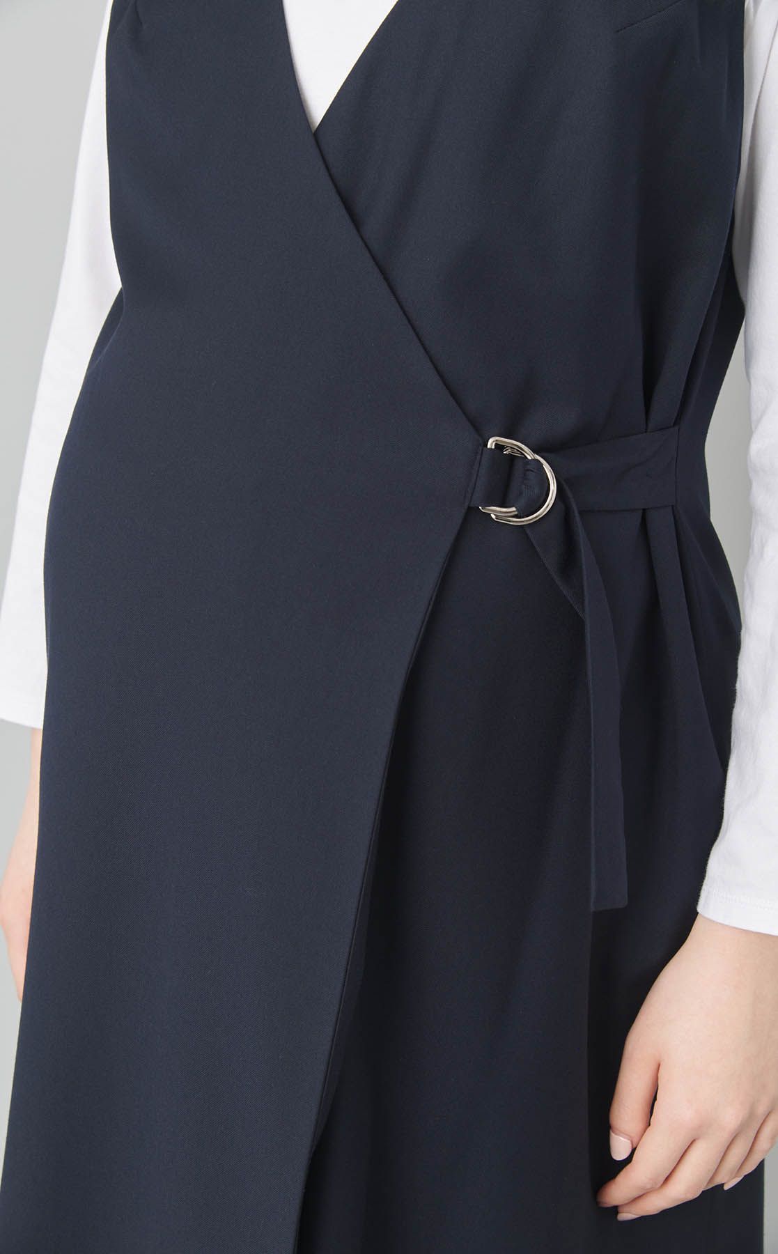 WACOAL MATERNITY｜ラップジャンパースカート