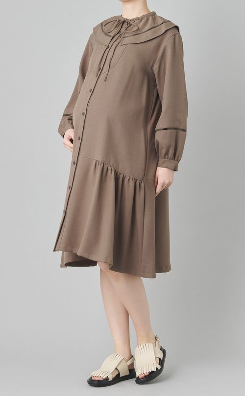 ビッグカラーデザインワンピース