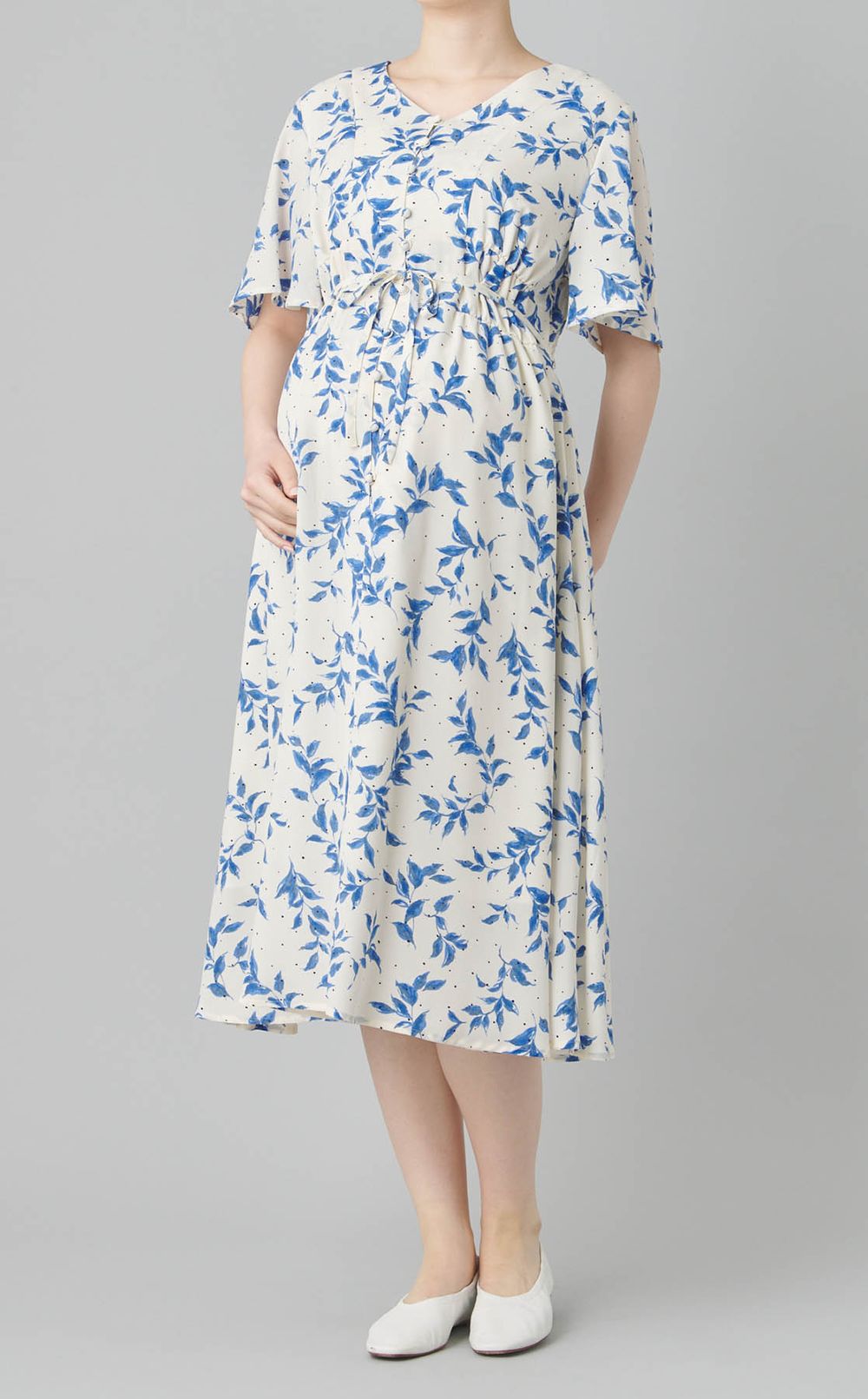 プリントワンピース