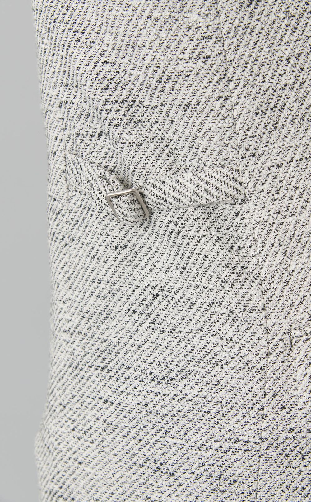 Vネックジレワンピース