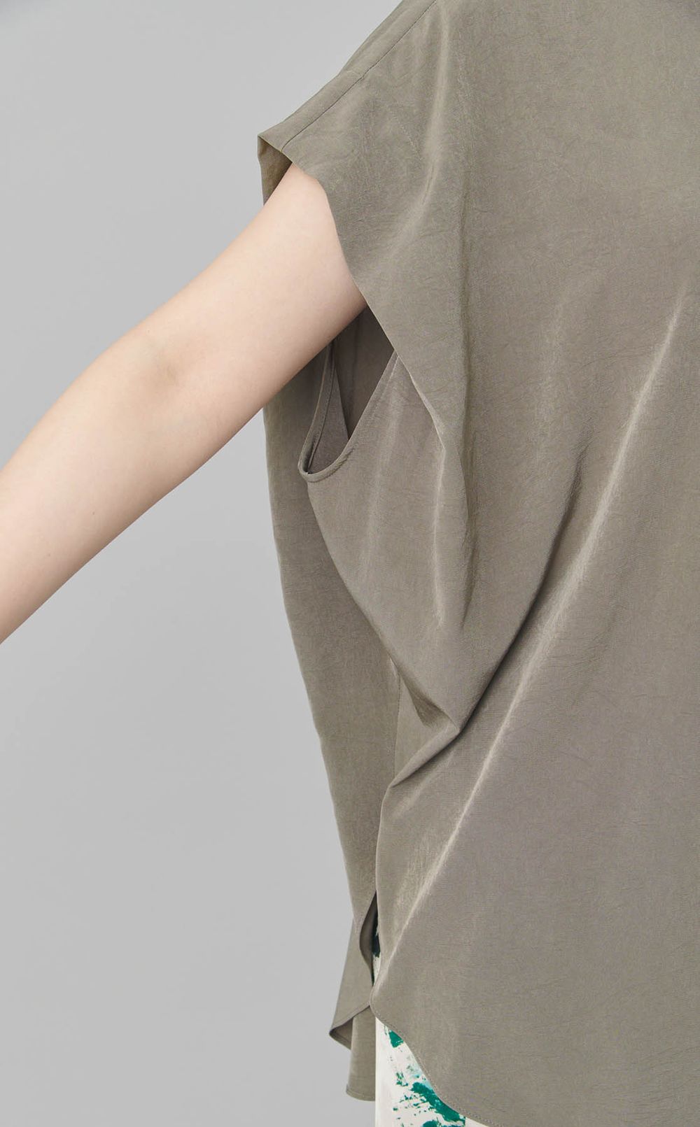 フライフロントハーフスリーブシャツ