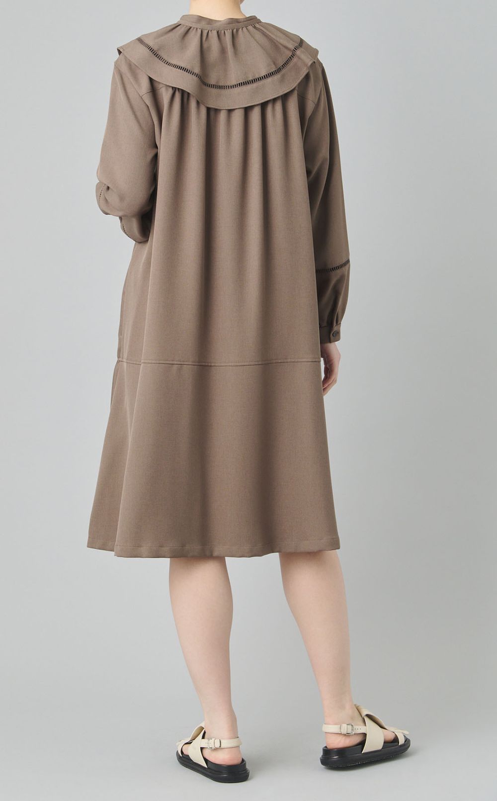 ビッグカラーデザインワンピース