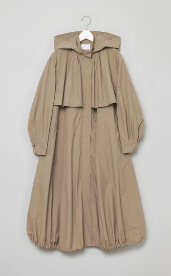 ライトタフタレイヤードコート