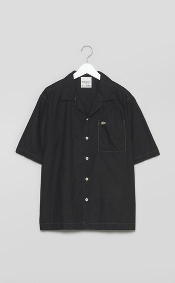 【reADdress】コットンオープンネックシャツ