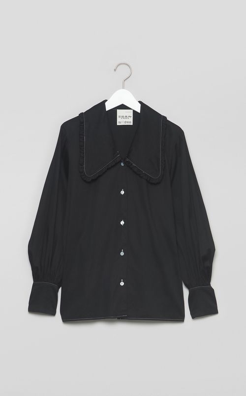 【reADdress】フリルカラーブラウス