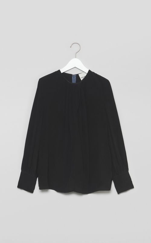 【reADdress】クルーネックブラウス