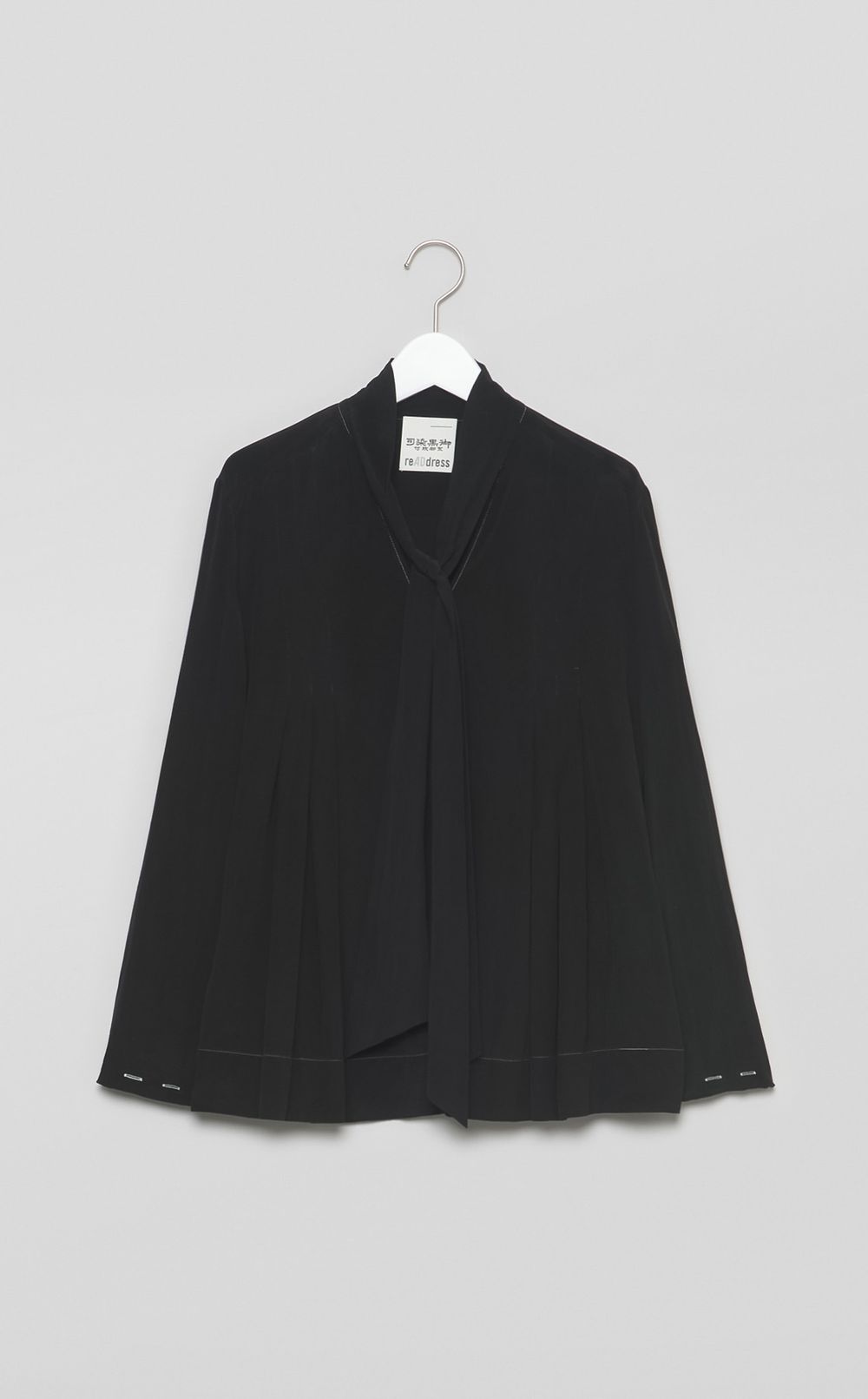 【reADdress】シルクボウタイフレアブラウス