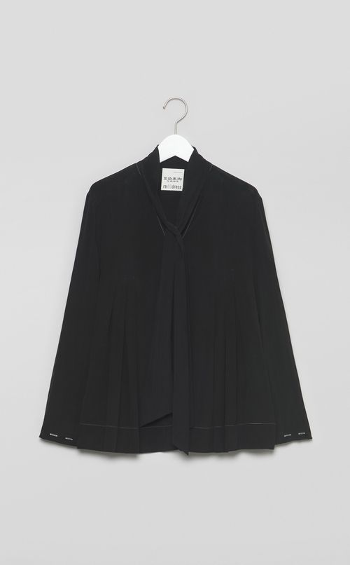【reADdress】シルクボウタイフレアブラウス