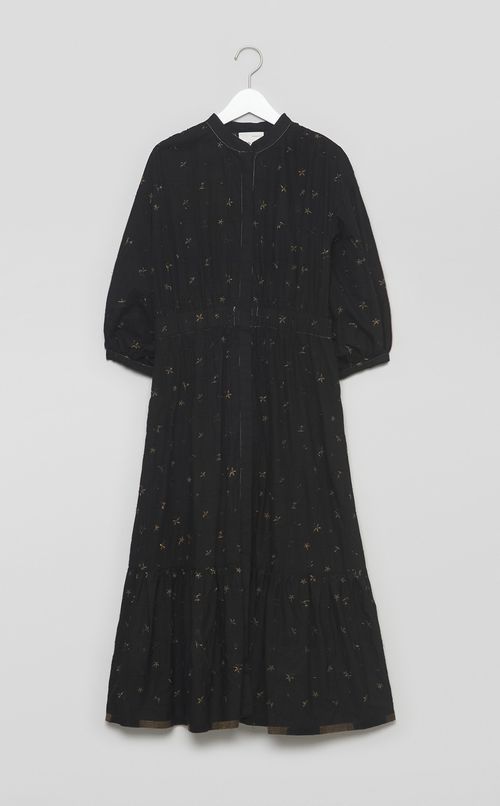 【reADdress】刺繍ティアードワンピース