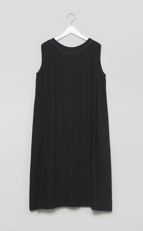 【reADdress】リネン混ペイズリータックワンピース