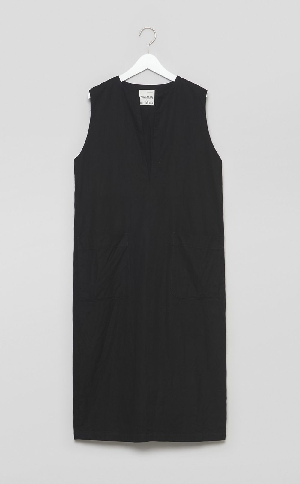 【reADdress】コットンリネンノースリーブワンピース