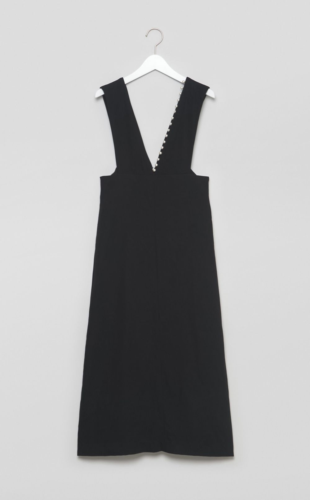 【reADdress】ワンサイドパールジャンパースカート