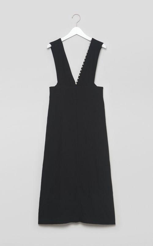 【reADdress】ワンサイドパールジャンパースカート