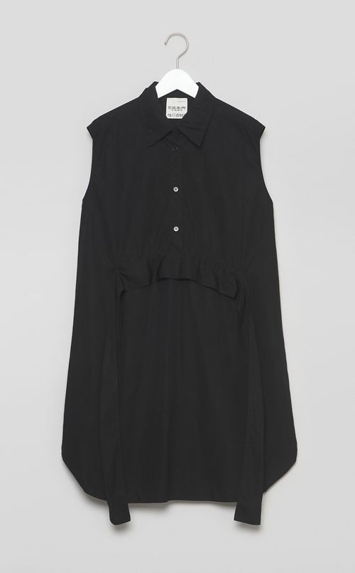 【reADdress】ラウンドヘムノースリーブワンピース